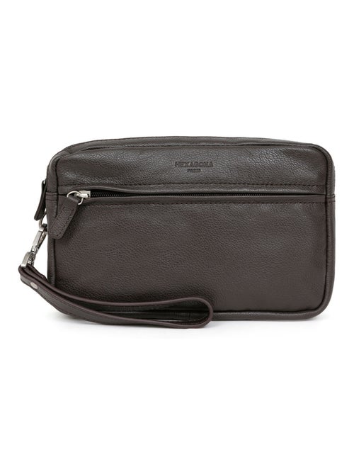 Bolsa de mano - Cuero CONFORT - Kiabi
