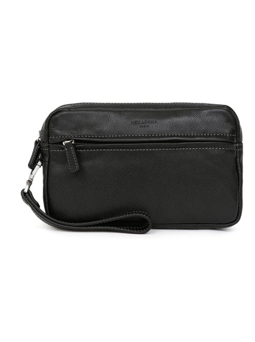 Bolsa de mano - Cuero CONFORT - Kiabi
