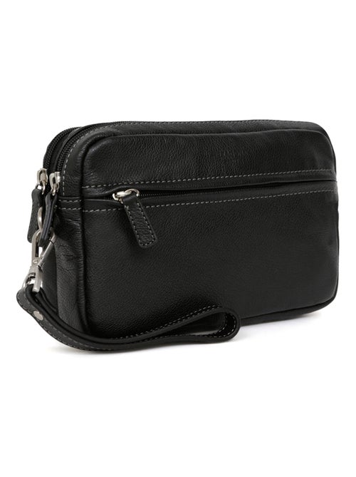 Bolsa de mano - Cuero CONFORT - Kiabi