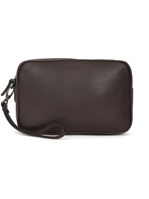 Bolsa de mano - cuero encore hexagona - Kiabi