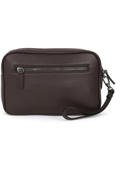 Bolsa de mano - cuero encore hexagona - Kiabi