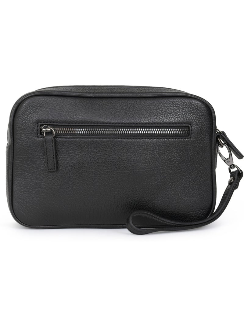 Bolsa de mano - cuero encore hexagona Negro - Kiabi