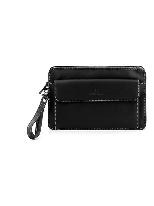 Bolsa de mano - cuero félin hexagona - Kiabi