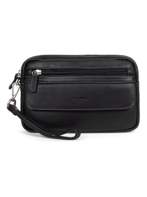 Bolsa de mano - Cuero FÉLIN - Kiabi