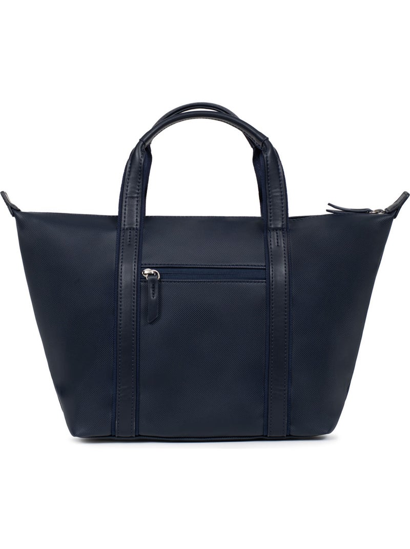Bolsa de mano - mediana joyce hexagona Azul noche - Kiabi