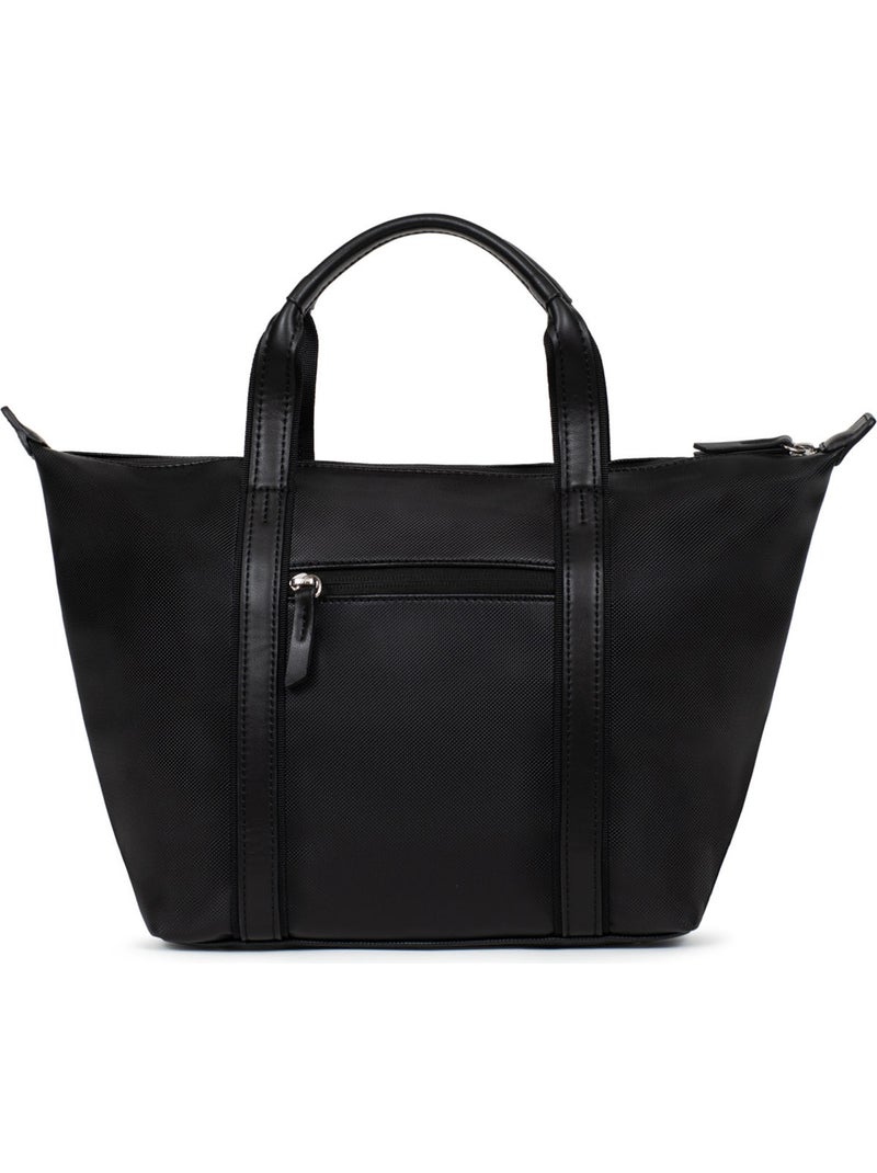 Bolsa de mano - mediana joyce hexagona Negro - Kiabi