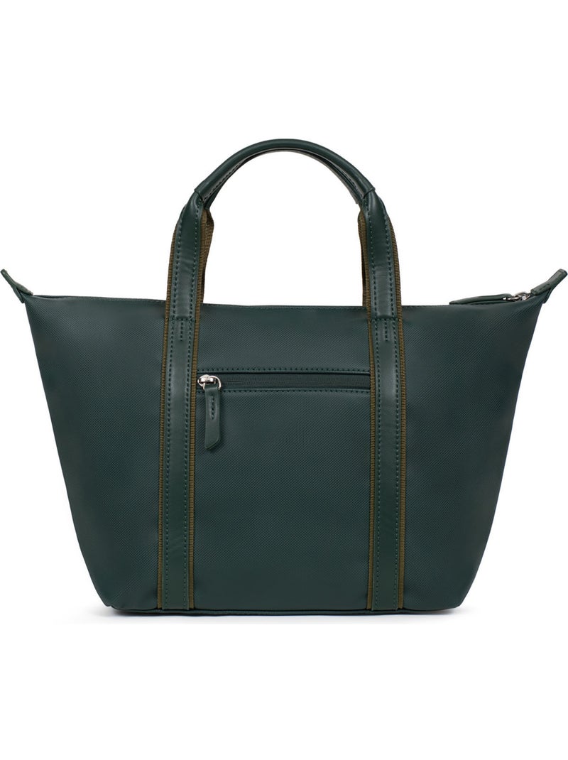Bolsa de mano - mediana joyce hexagona Verde abeto - Kiabi