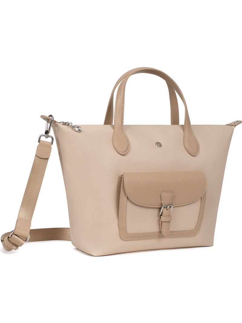 Bolsa de mano - mediana kiana hexagona Beige arena - Kiabi