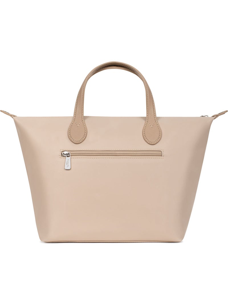 Bolsa de mano - mediana kiana hexagona Beige arena - Kiabi