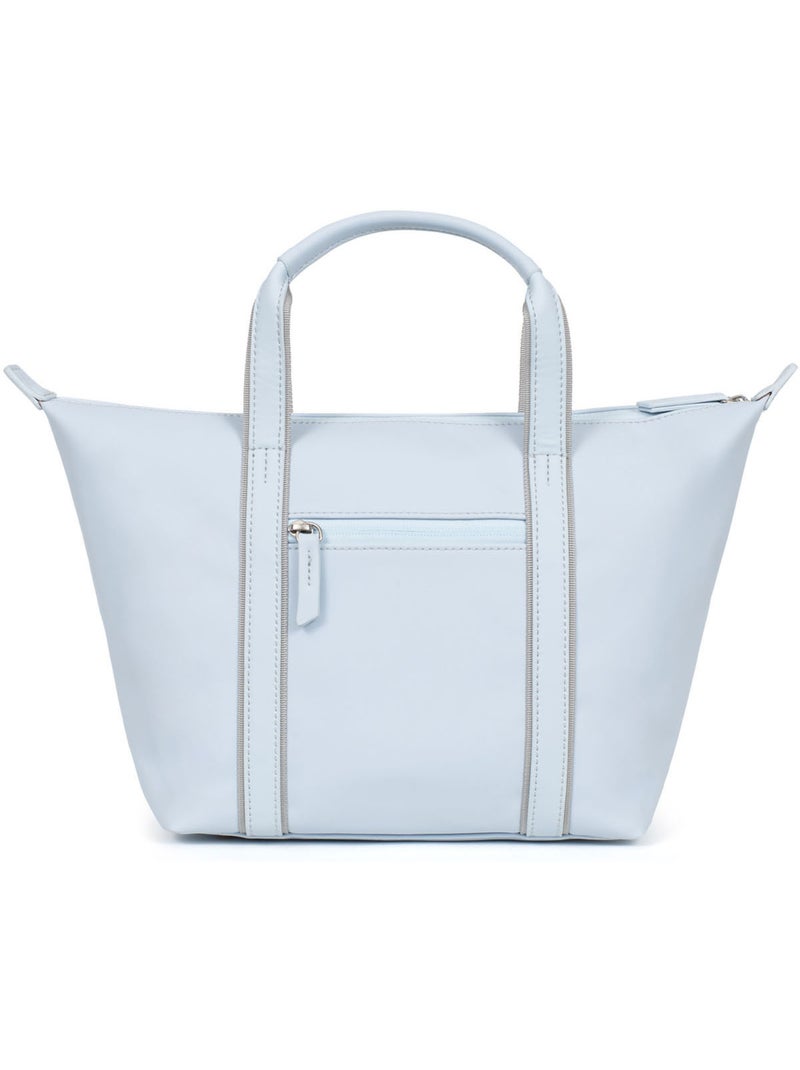 Bolsa de mano - mediana tara hexagona Azul cielo - Kiabi