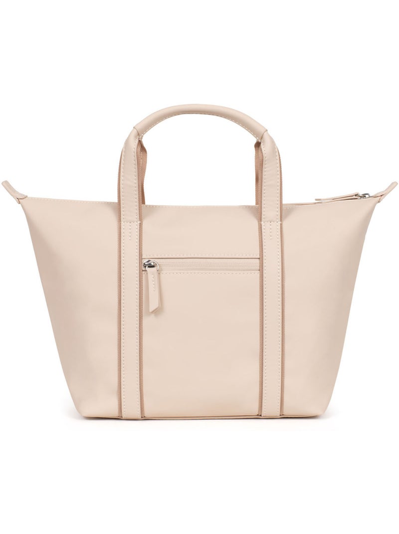 Bolsa de mano - mediana tara hexagona Marfil - Kiabi