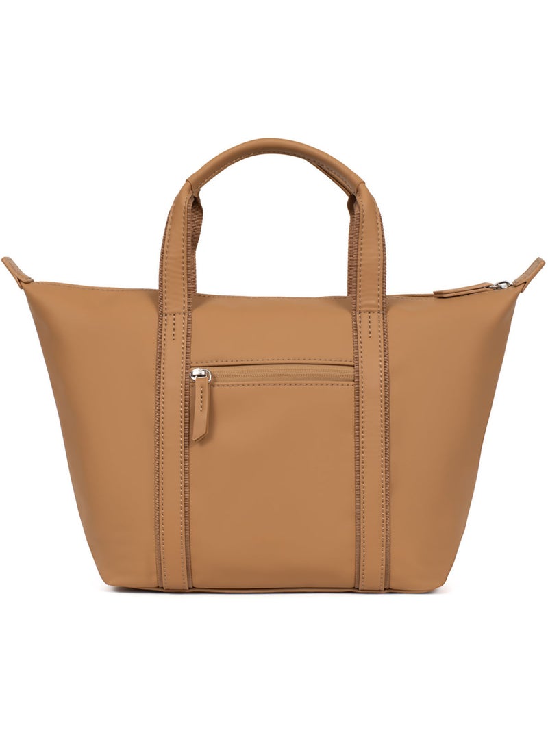 Bolsa de mano - mediana tara hexagona Marrón claro - Kiabi