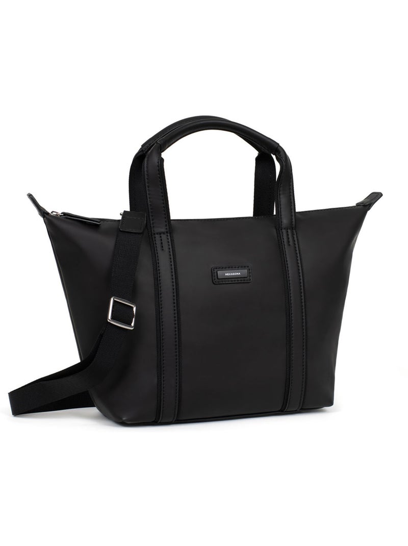 Bolsa de mano - mediana tara hexagona Negro - Kiabi