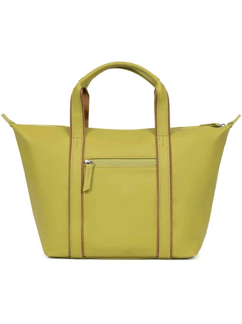 Bolsa de mano - mediana tara hexagona Verde anís - Kiabi