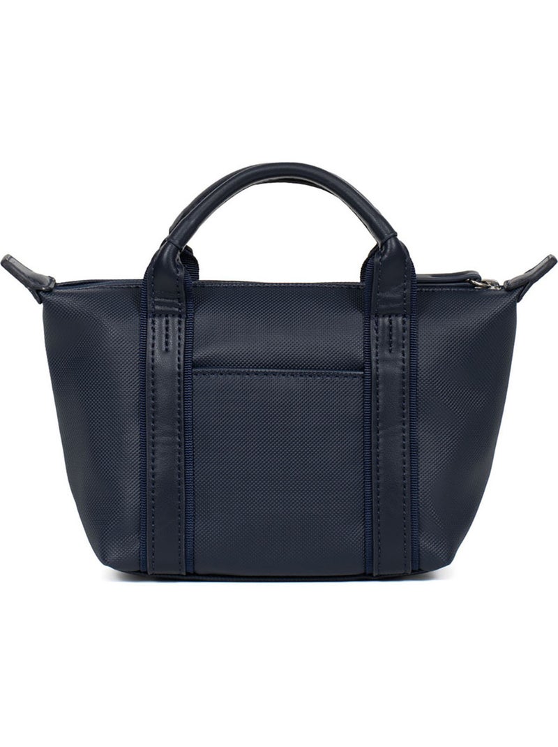 Bolsa de mano - mini joyce hexagona Azul noche - Kiabi