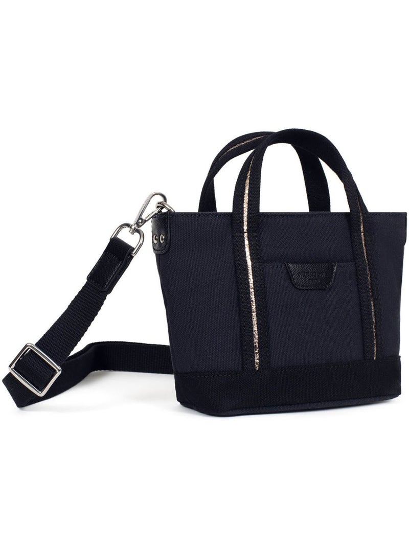 Bolsa de mano - mini kaya hexagona Azul noche - Kiabi
