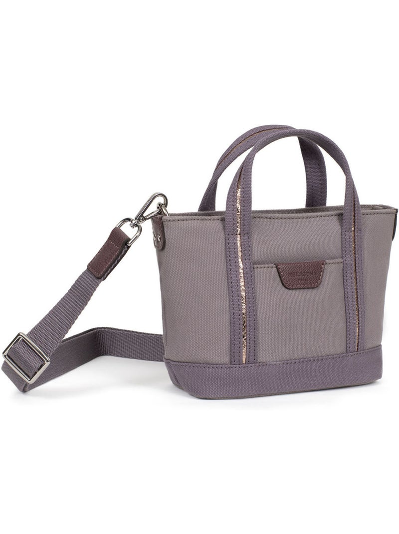 Bolsa de mano - mini kaya hexagona Violeta claro - Kiabi