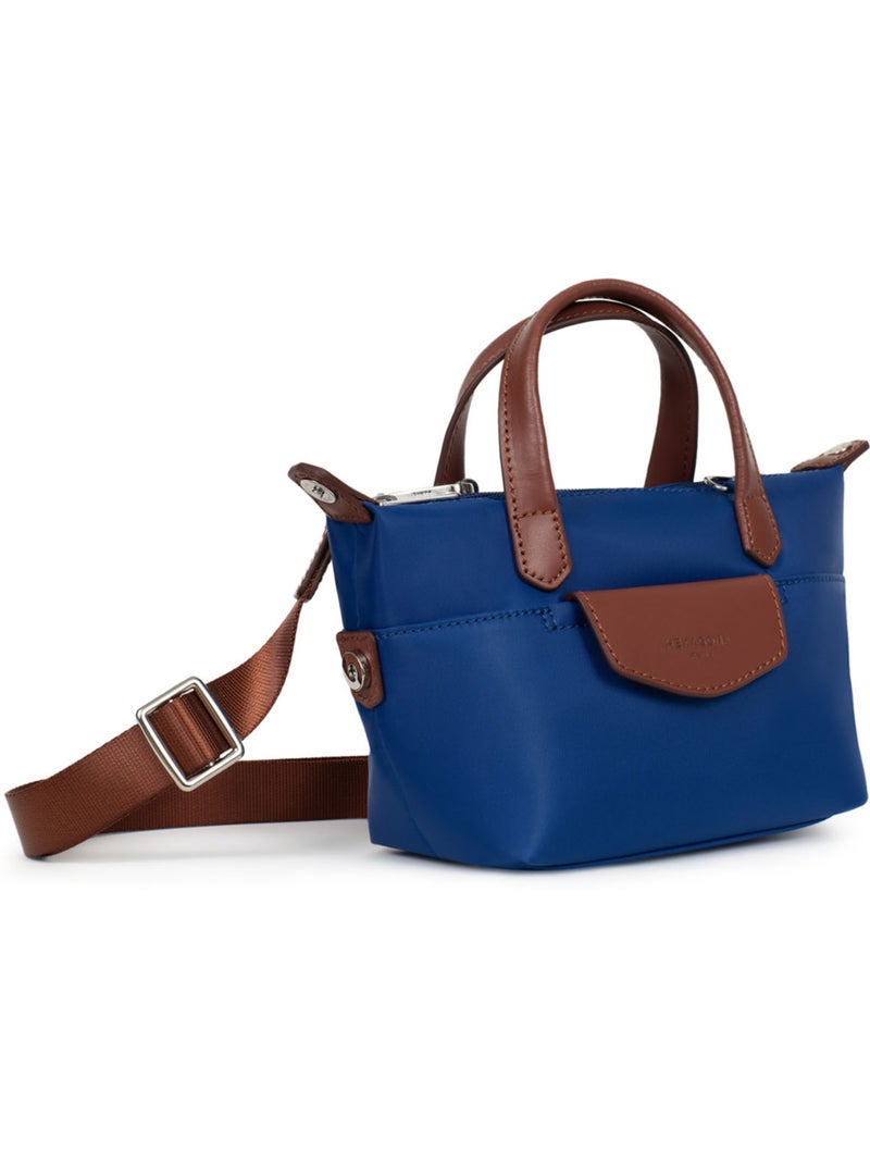 Bolsa de mano - mini pop hexagona Azul celeste - Kiabi