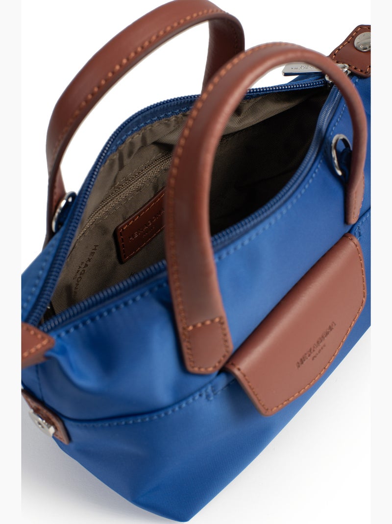 Bolsa de mano - mini pop hexagona Azul celeste - Kiabi