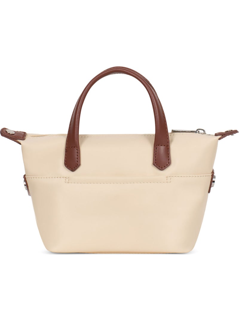 Bolsa de mano - mini pop hexagona Beige - Kiabi