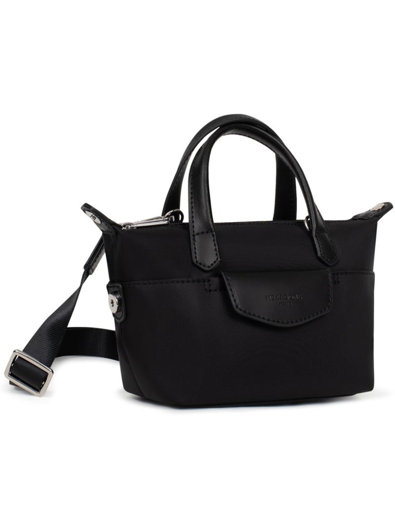 Bolsa de mano - mini pop hexagona Negro - Kiabi