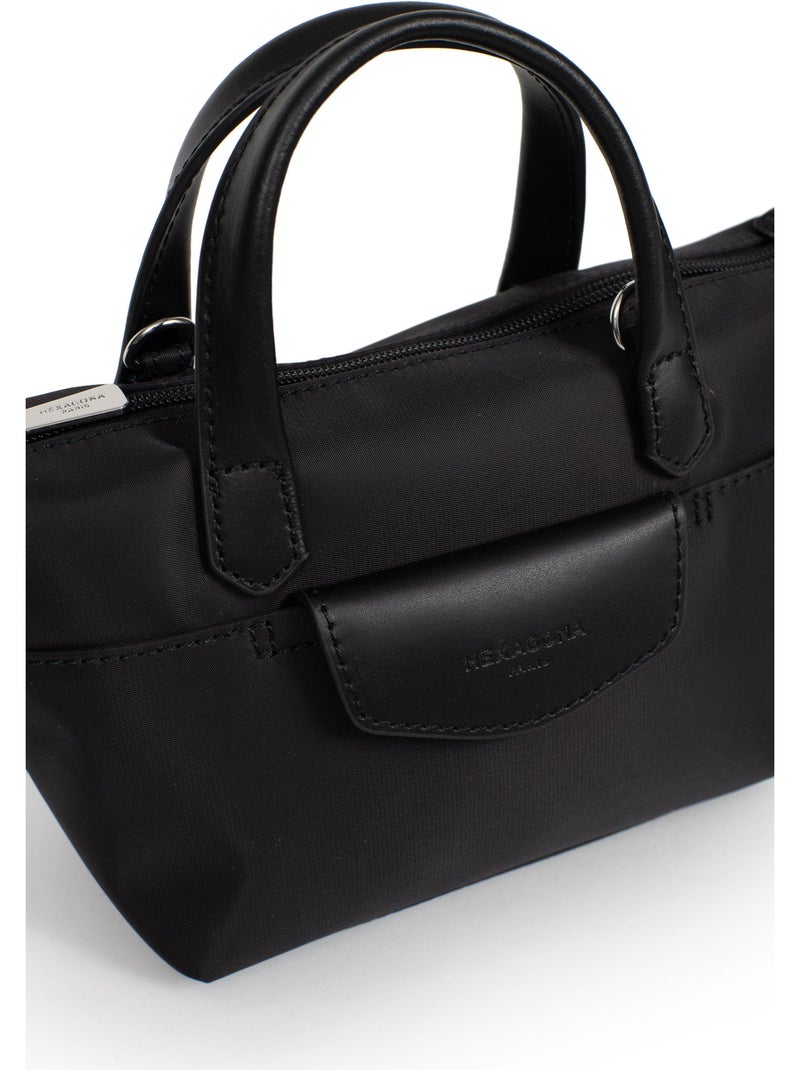 Bolsa de mano - mini pop hexagona Negro - Kiabi