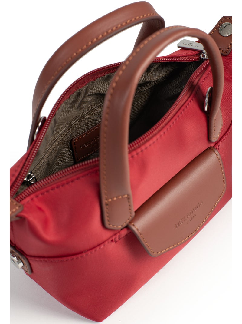 Bolsa de mano - mini pop hexagona Rojo - Kiabi