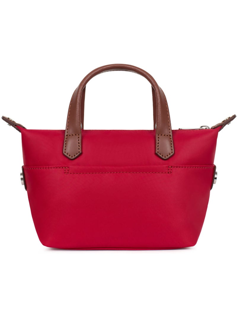 Bolsa de mano - mini pop hexagona Rojo oscuro - Kiabi