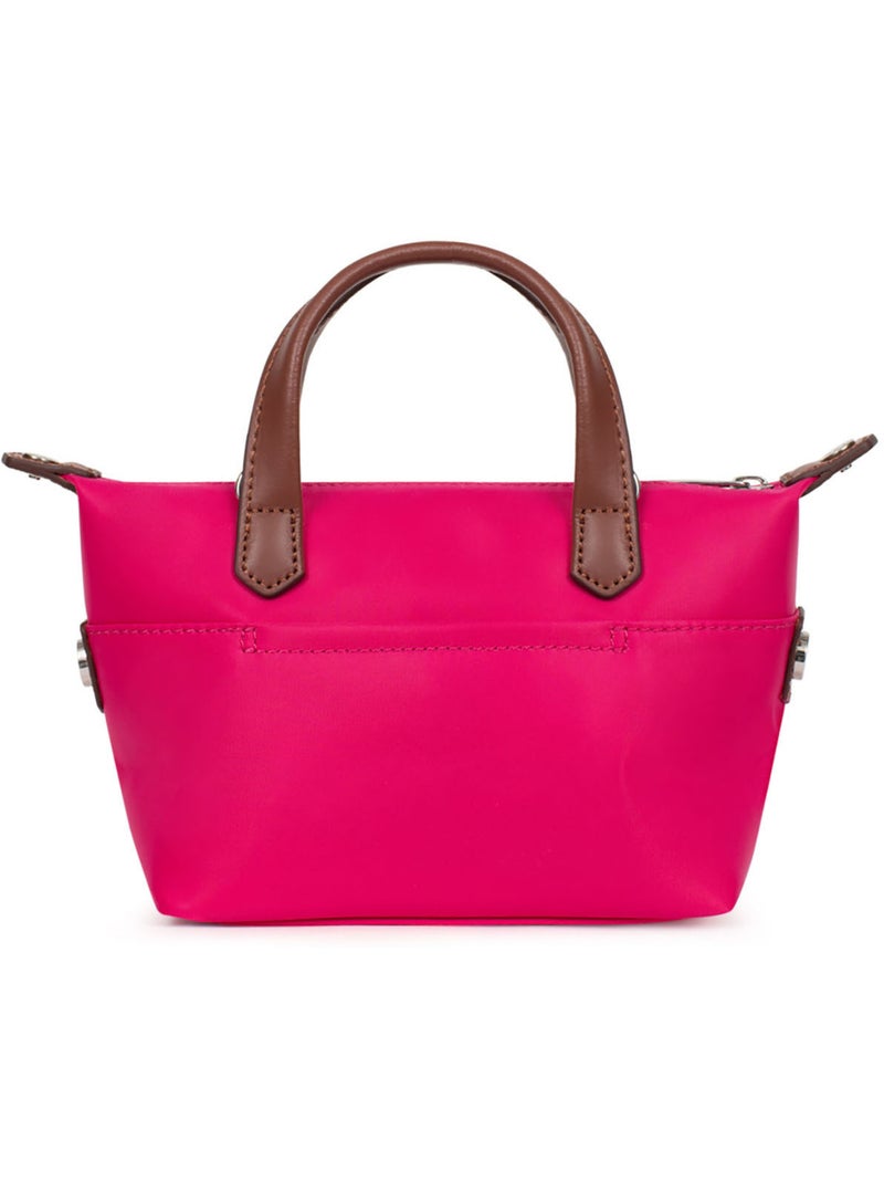 Bolsa de mano - mini pop hexagona Rosa fucsia - Kiabi