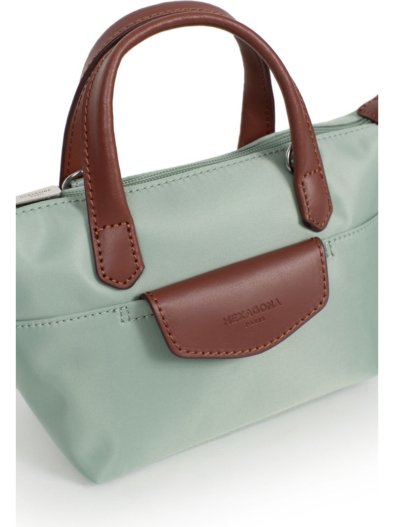 Bolsa de mano - mini pop hexagona Verde claro - Kiabi