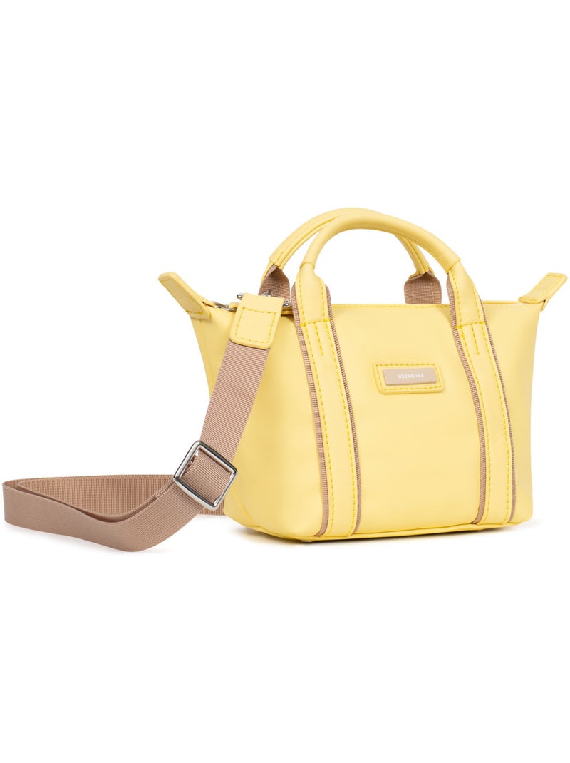 Bolsa de mano - Mini TARA Amarillo - Kiabi