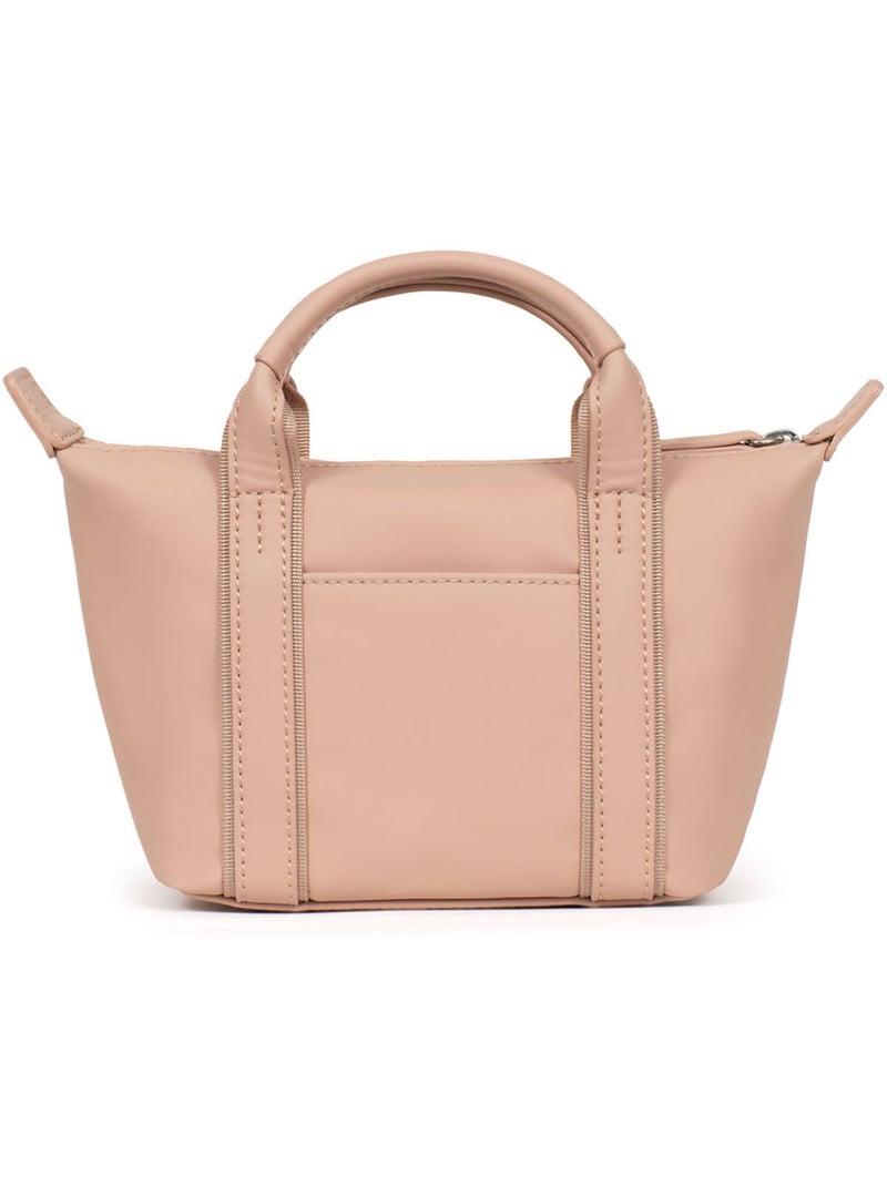 Bolsa de mano - mini tara hexagona Beige - Kiabi