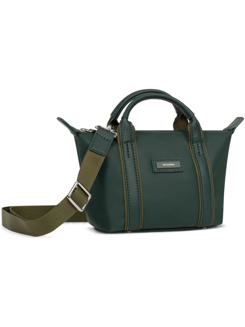 Bolsa de mano - mini tara hexagona Verde abeto - Kiabi