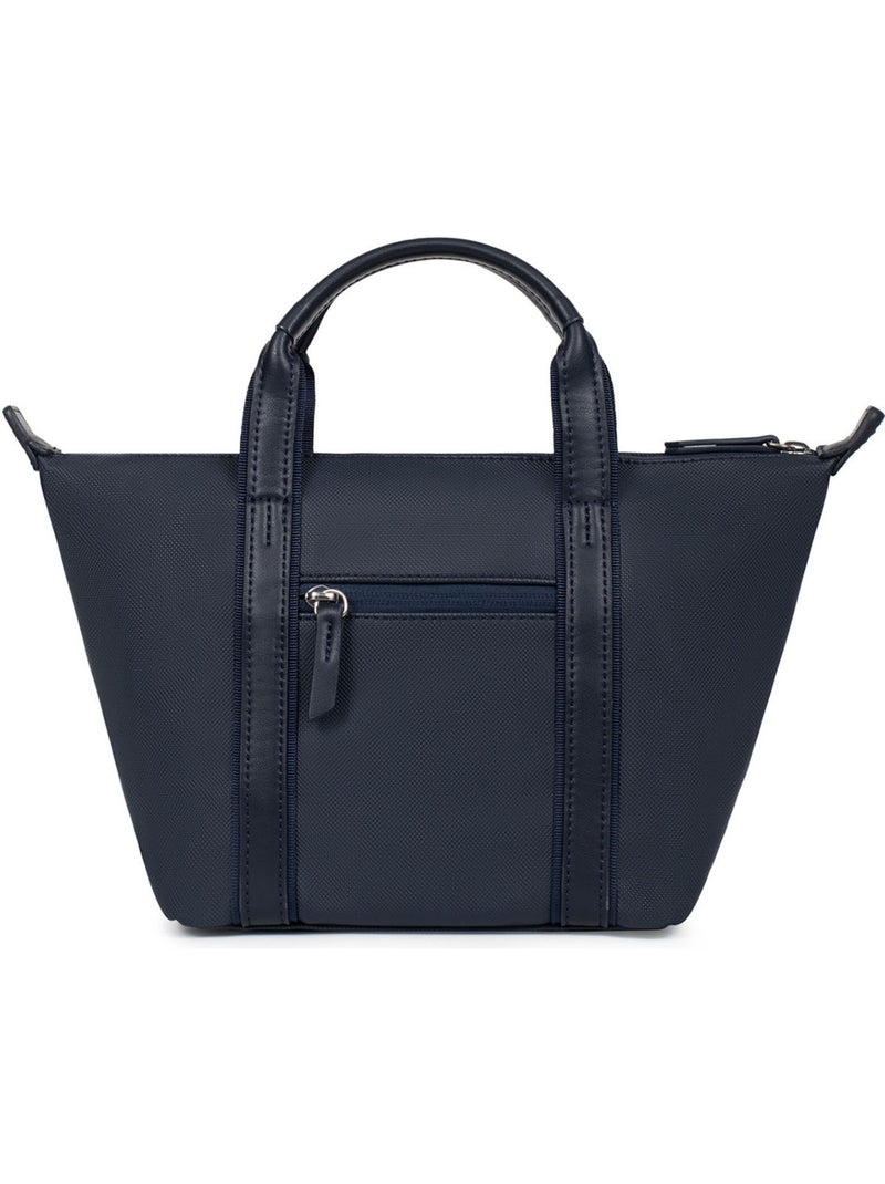 Bolsa de mano - pequeña joyce hexagona Azul noche - Kiabi
