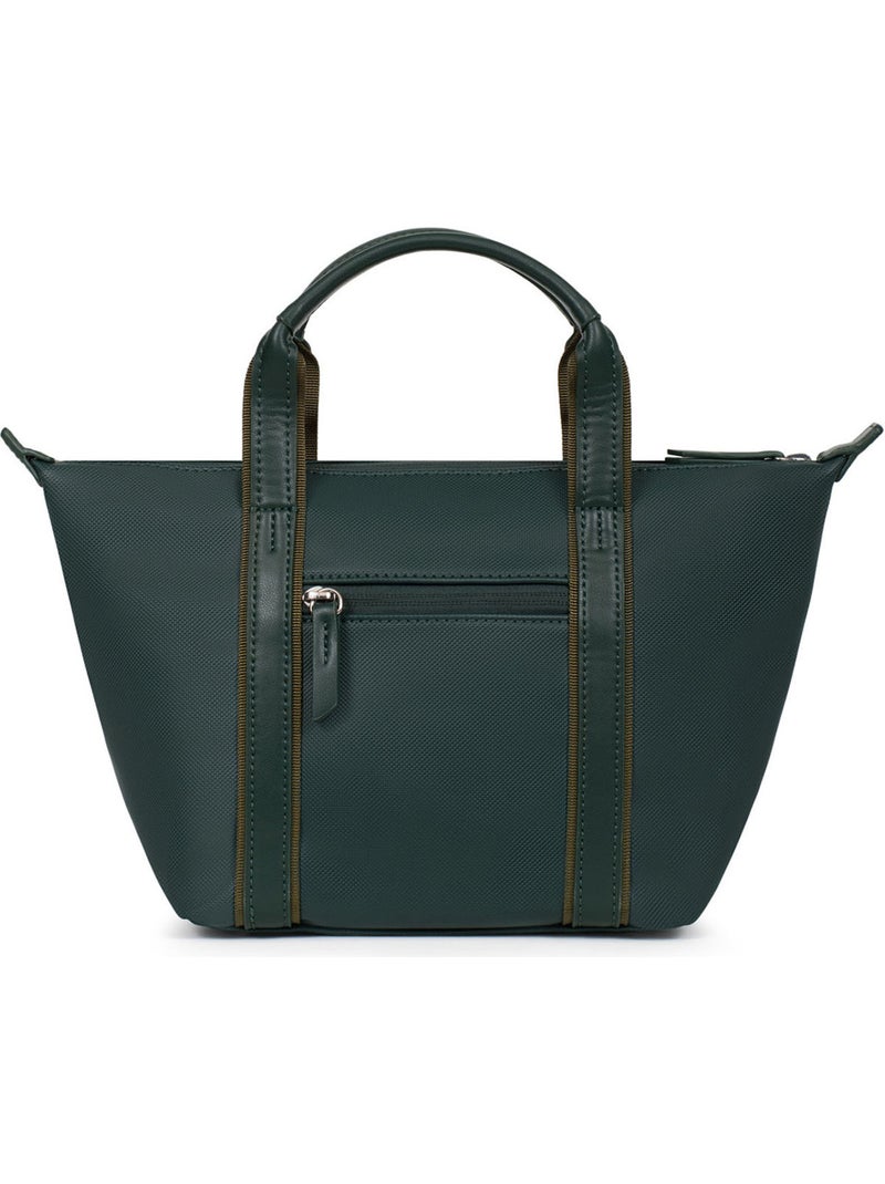Bolsa de mano - pequeña joyce hexagona Verde abeto - Kiabi