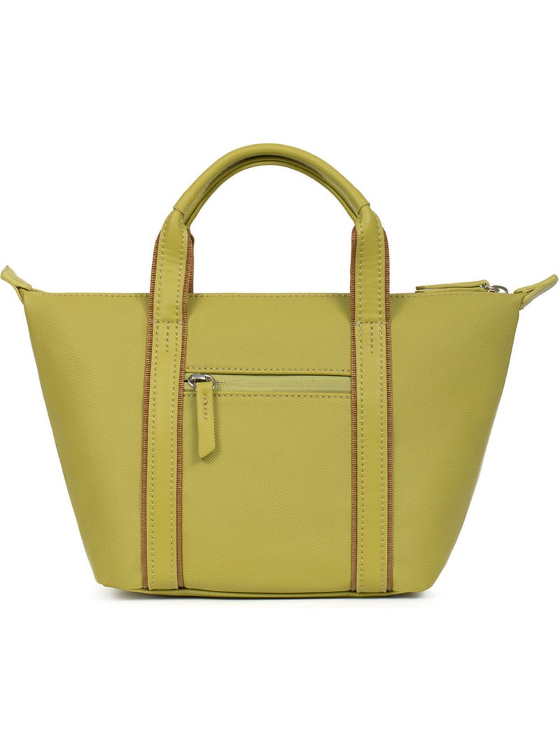 Bolsa de mano - pequeña joyce hexagona Verde anís - Kiabi