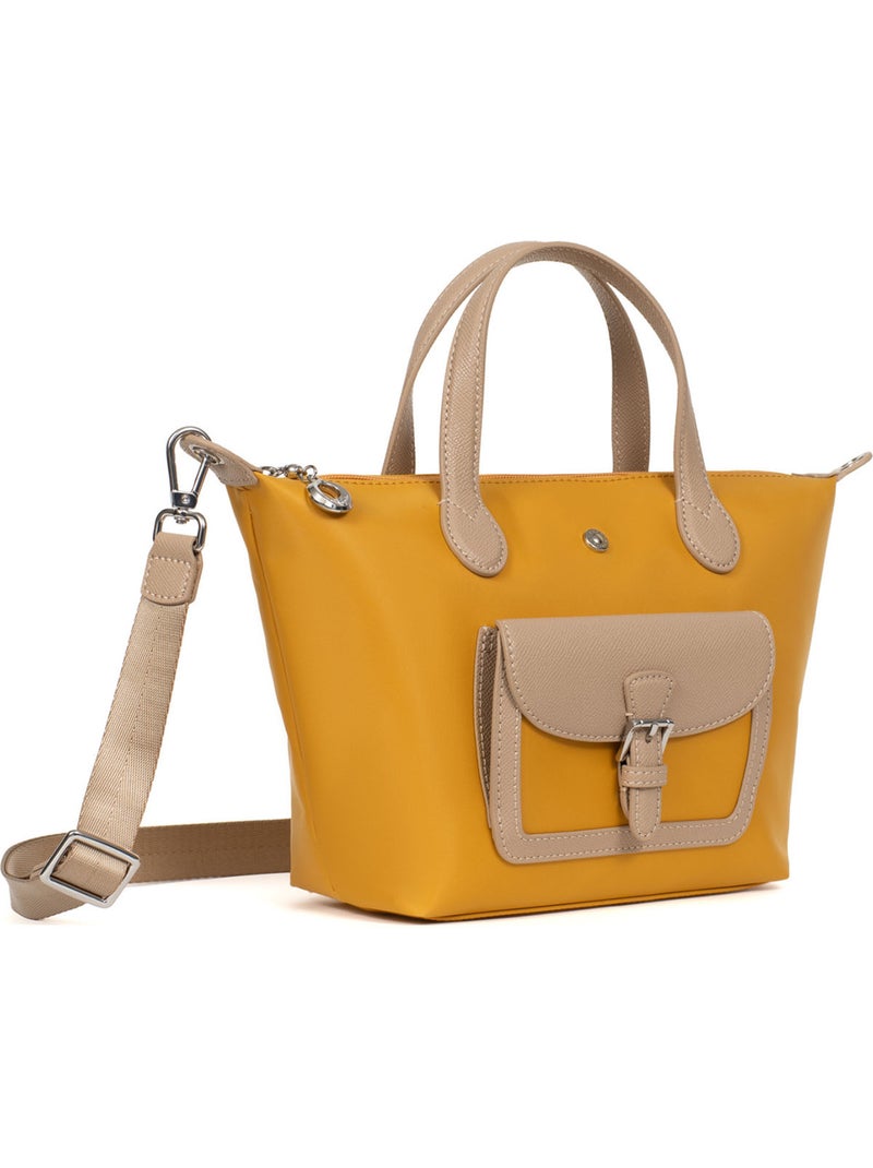 Bolsa de mano - Pequeña KIANA Amarillo - Kiabi