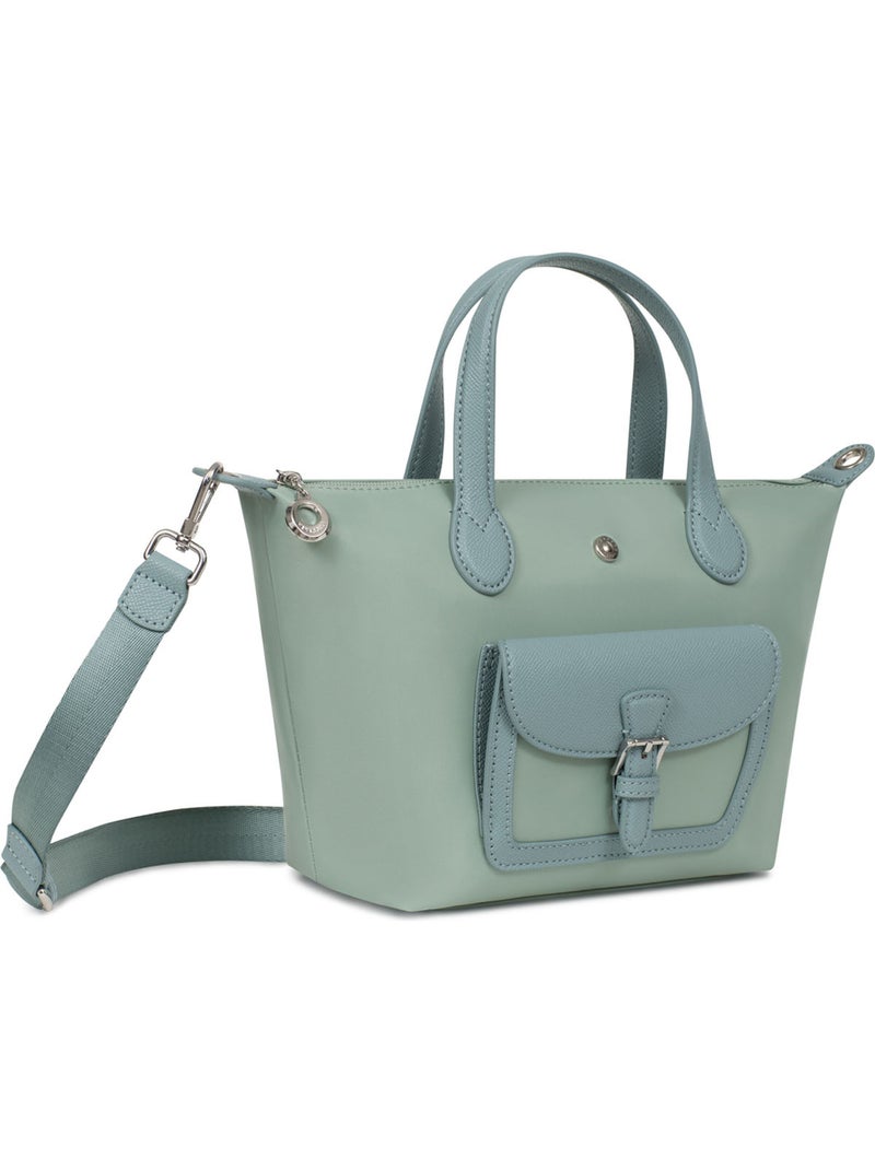 Bolsa de mano - Pequeña KIANA Verde claro - Kiabi
