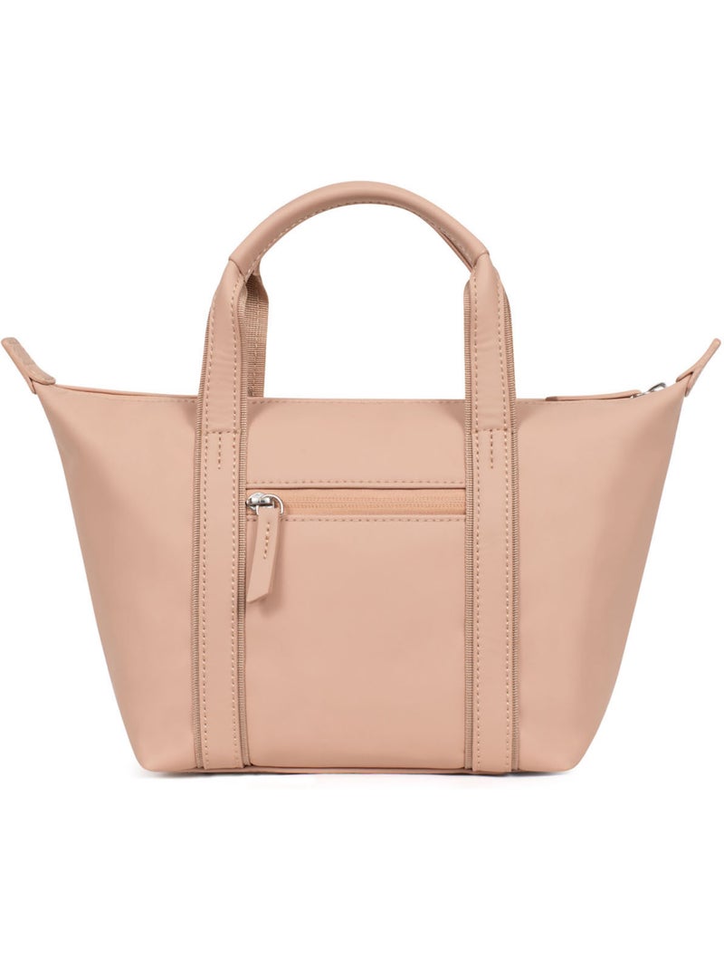Bolsa de mano - pequeña tara hexagona Beige - Kiabi