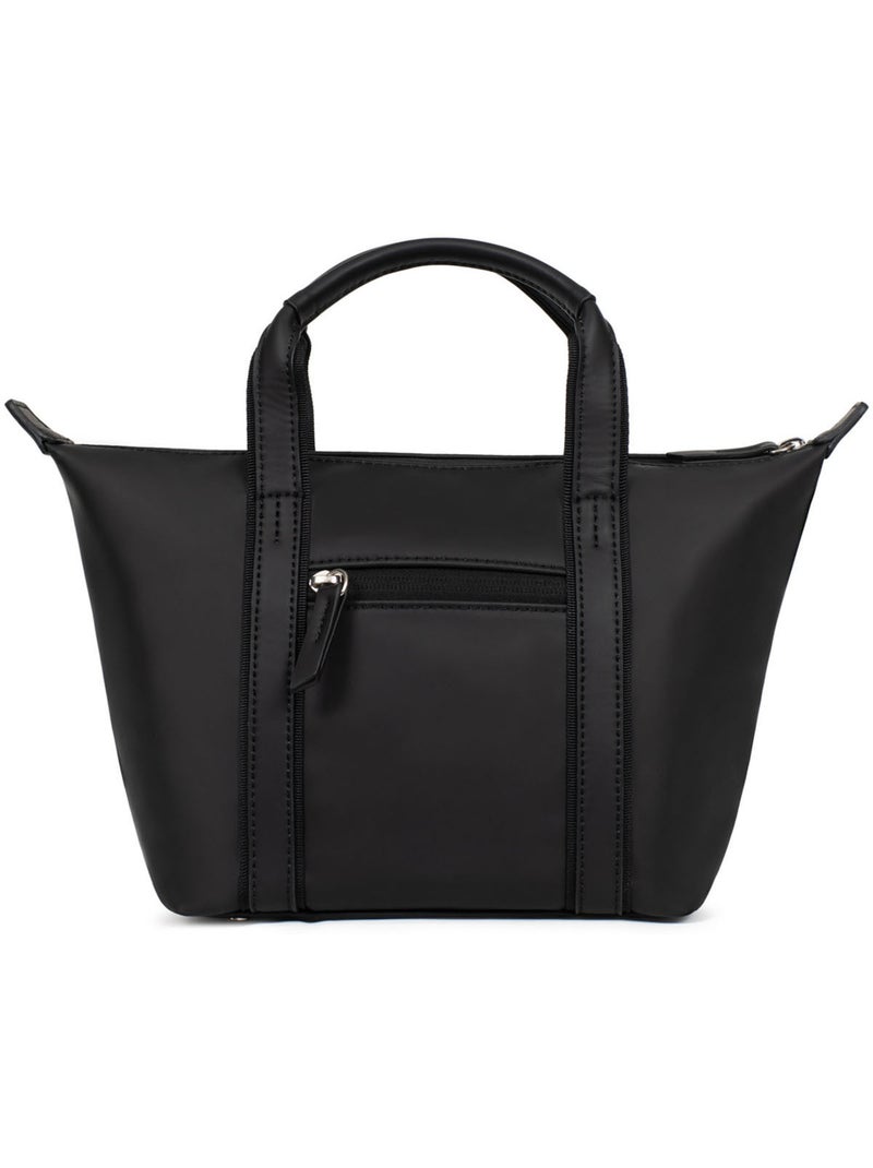 Bolsa de mano - pequeña tara hexagona Negro - Kiabi