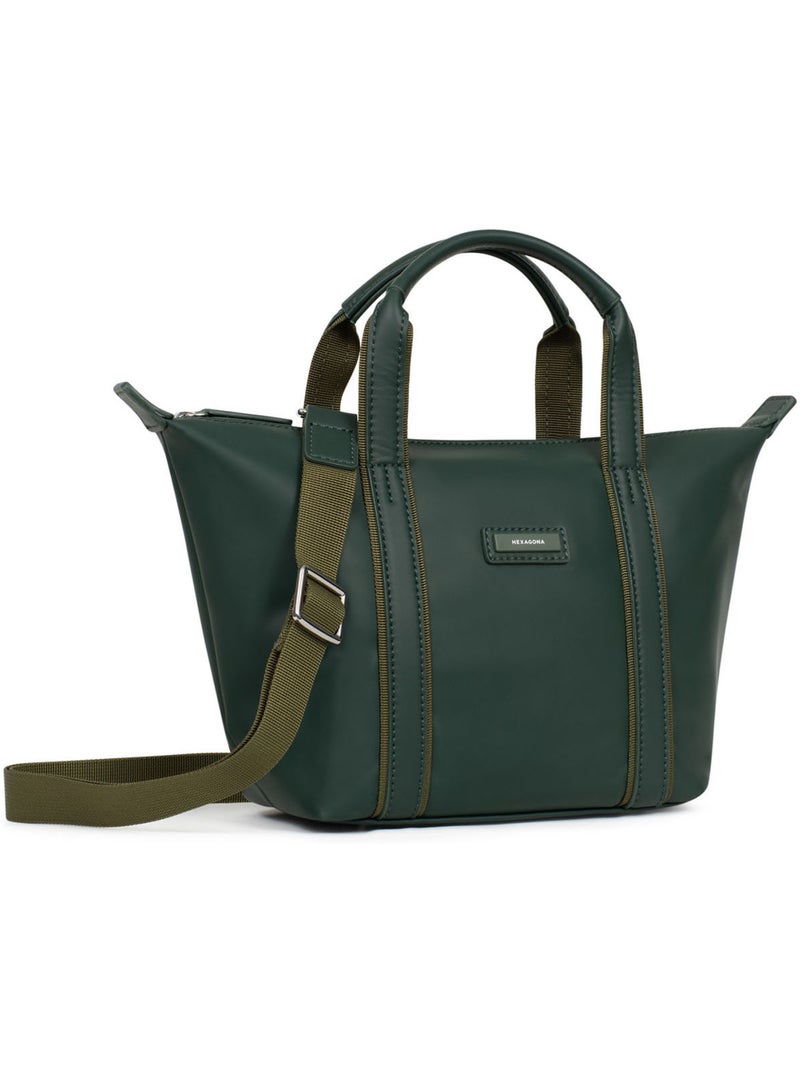 Bolsa de mano - pequeña tara hexagona Verde abeto - Kiabi