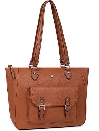 Bolsa de mano con asa para el hombro - a4 ronda hexagona