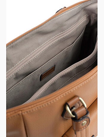 Bolsa de mano con asa para el hombro - a4 ronda hexagona