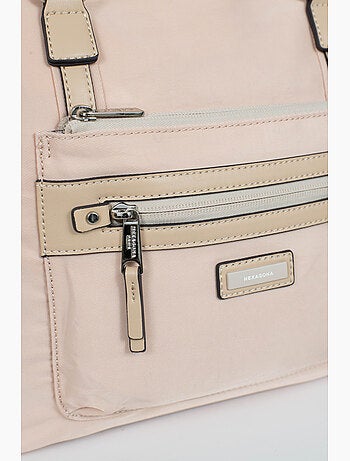 Bolsa de mano con asa para el hombro - a4 yona hexagona