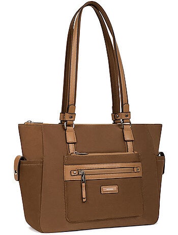 Bolsa de mano con asa para el hombro - a4 yona hexagona