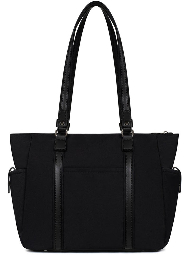 Bolsa de mano con asa para el hombro - a4 yona hexagona Negro - Kiabi