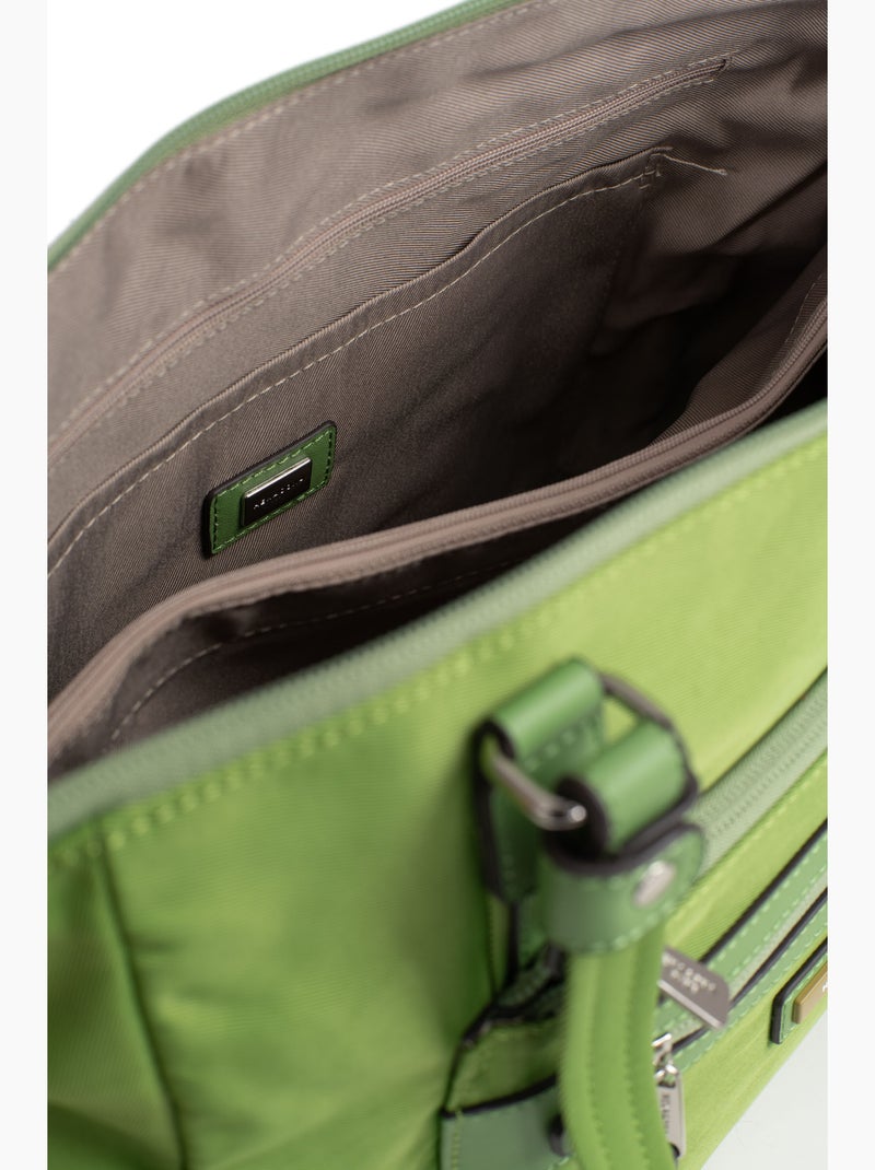 Bolsa de mano con asa para el hombro - a4 yona hexagona Verde - Kiabi
