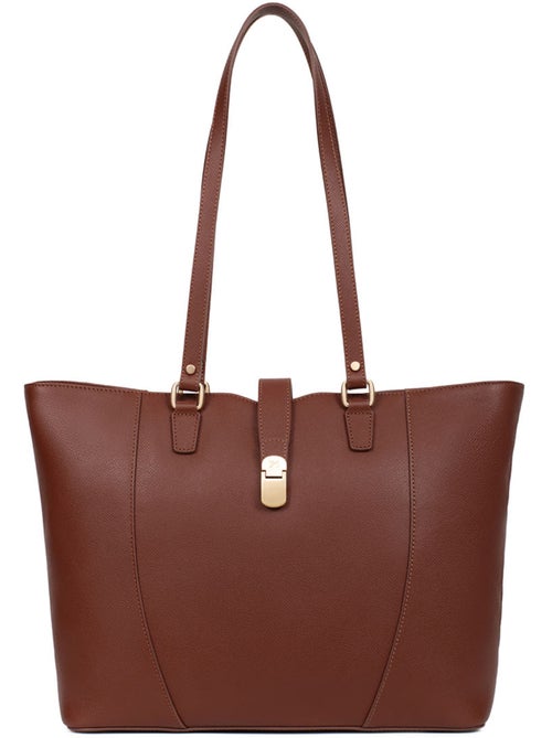 Bolsa de mano con asas - A4 - Cuero AUDE - Kiabi Bolsa de mano con asas - A4 - Cuero AUDE - Kiabi