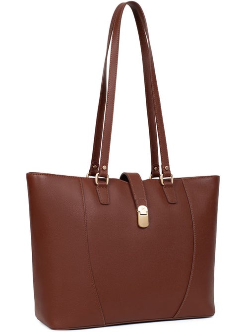 Bolsa de mano con asas - A4 - Cuero AUDE - Kiabi Bolsa de mano con asas - A4 - Cuero AUDE - Kiabi