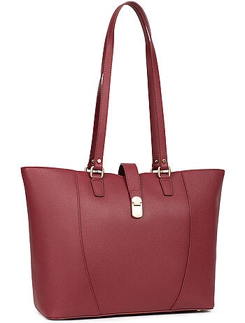 Bolsa de mano con asas - A4 - Cuero AUDE